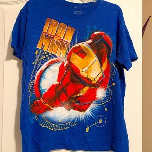 Blue Iron Man Tee